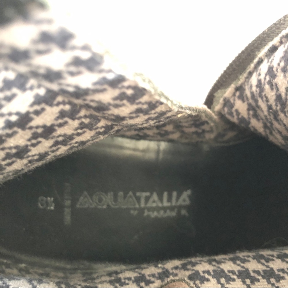 Aguatalia Moto Chunky Bootie Buckle Suede Grey/Taupe Lug Sole Zip-Up NWOT 8.5 - Picture 8 of 12
